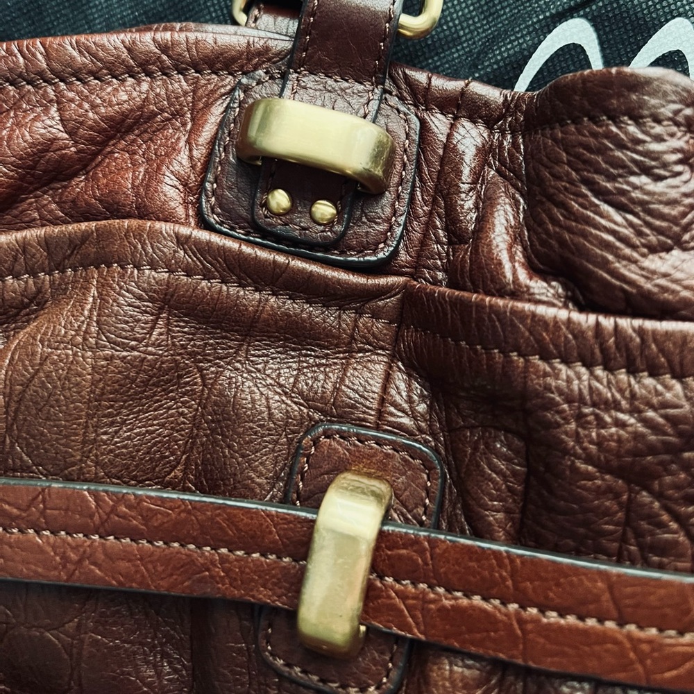 B Makowsky Leather Handle Bag - Picture 7 of 15